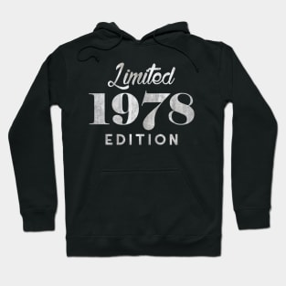 Limited Edition 1978 40th Birthday Hoodie